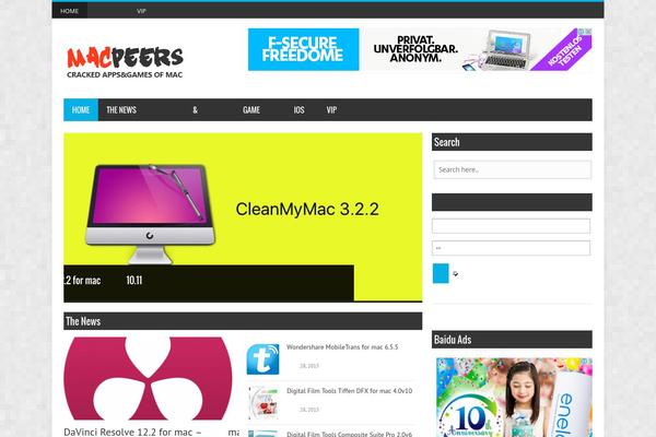 macpeers.com site used Audioz