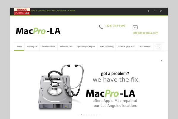 macprohollywood.com site used Cleanium