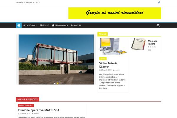 macrispa.com site used ColorMag