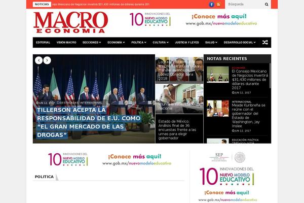 macroeconomia.com.mx site used Macro