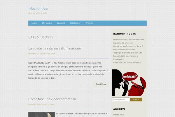 TechNews theme site design template sample