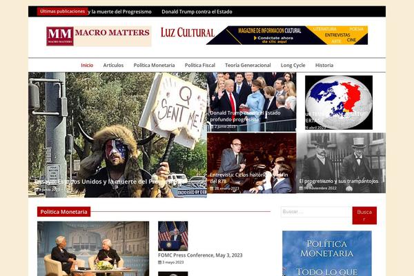 macromatters.es site used Grip