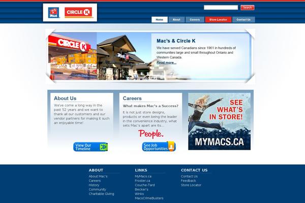 macs theme websites examples