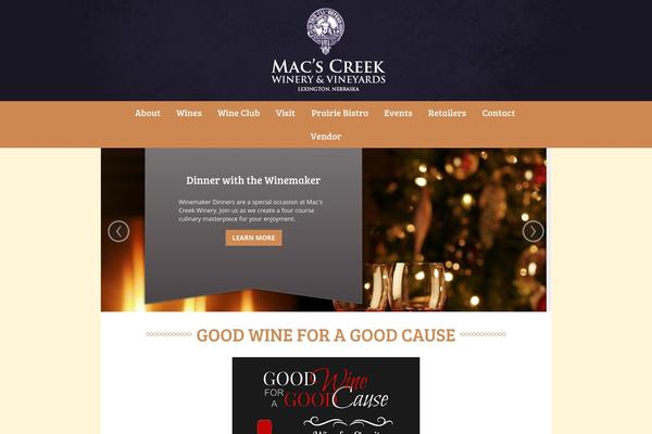 macscreekvineyards.com site used Macs