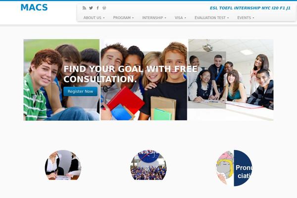 Customizr theme site design template sample