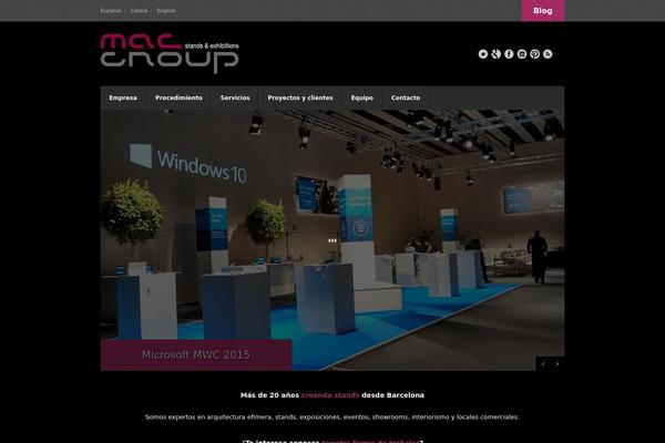 Understrap theme site design template sample