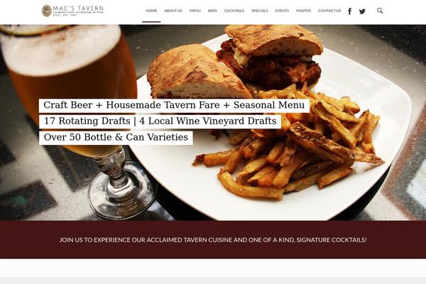 Alpina theme site design template sample