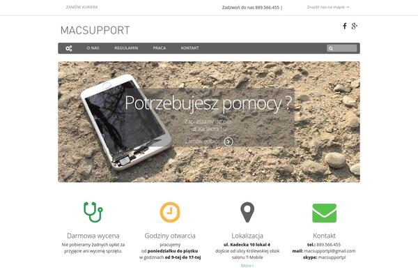 iBlogPro 6 theme site design template sample