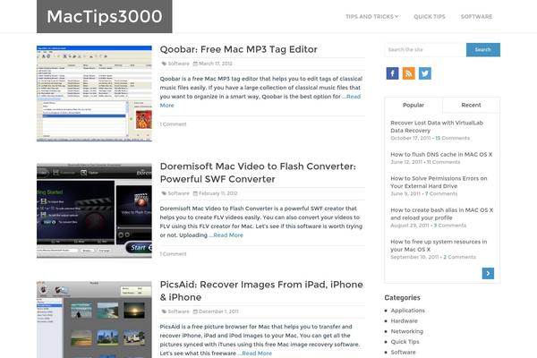 Spike theme site design template sample