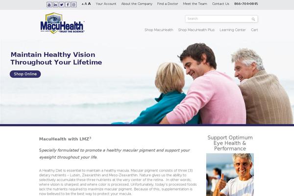 macuhealth.com site used Macuhealth