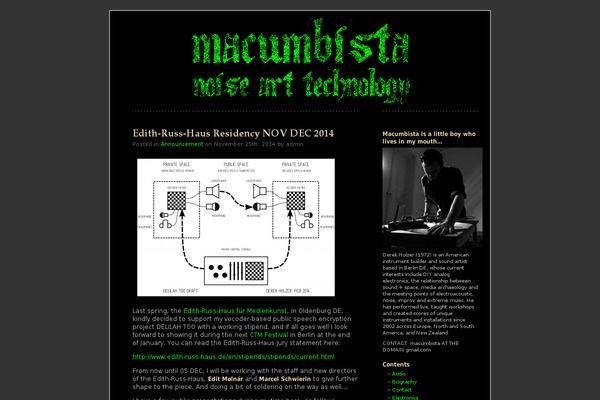 Black-LetterHead theme site design template sample