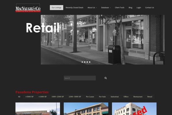 David & Goliath theme site design template sample