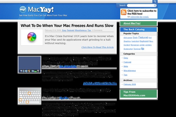 Default theme site design template sample