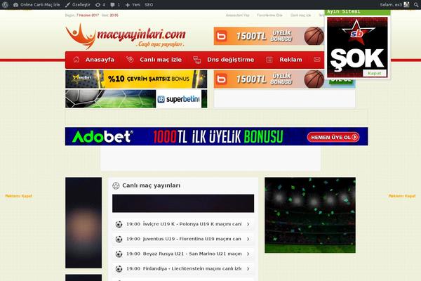 Site using Menu Image plugin