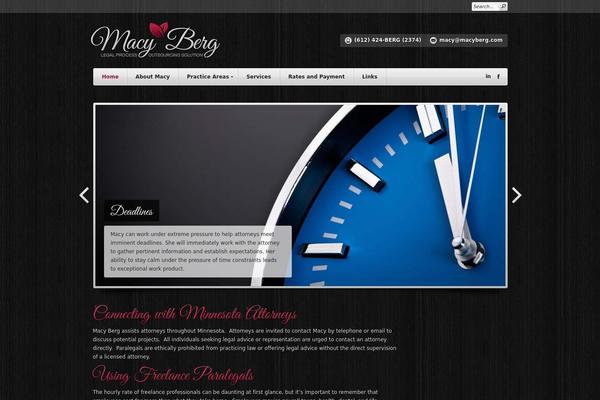 Cardamon theme site design template sample