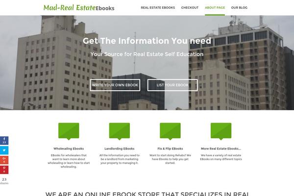 Site using Book Review plugin