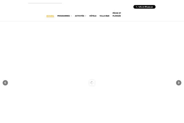 Altair theme site design template sample