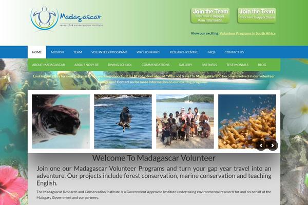 Outreach Pro theme site design template sample