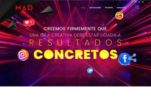 Site using Accesspress-social-pro plugin