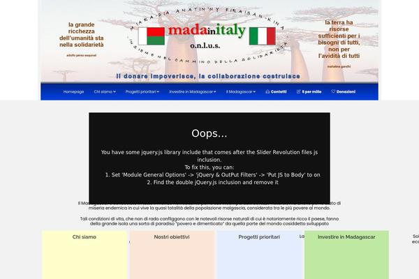 Oceanwp-child theme site design template sample