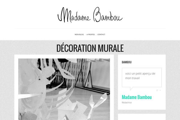 John Doe's Blog theme site design template sample