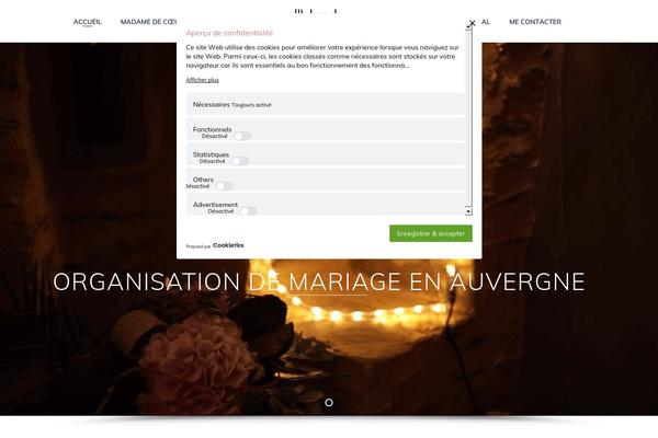 Theaisle-child theme site design template sample
