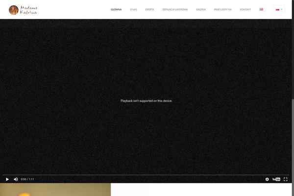 Dream Spa theme site design template sample