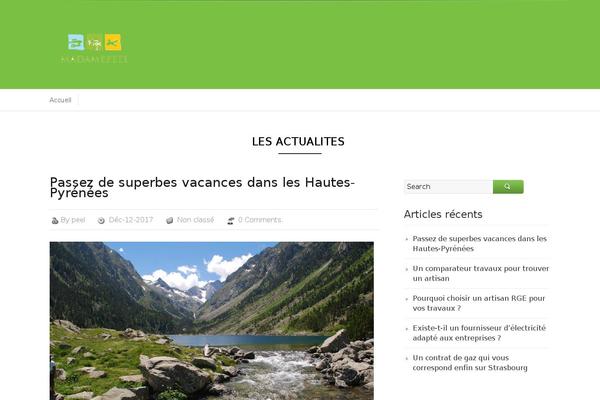 Business Directory theme site design template sample