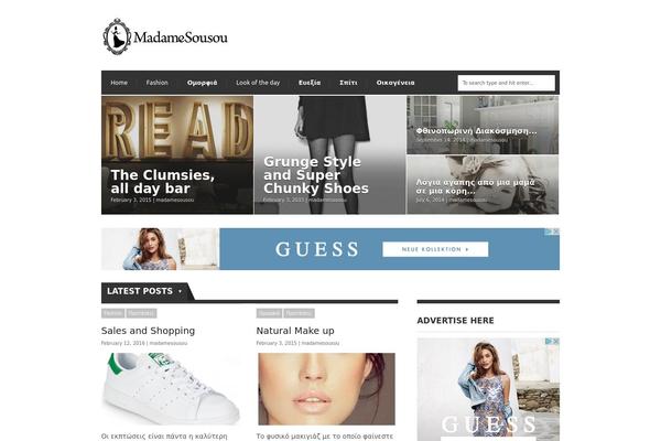 Ms theme site design template sample
