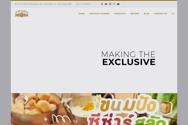 Site using Youtube-showcase plugin