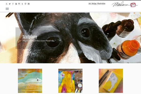 Customizr Pro theme site design template sample