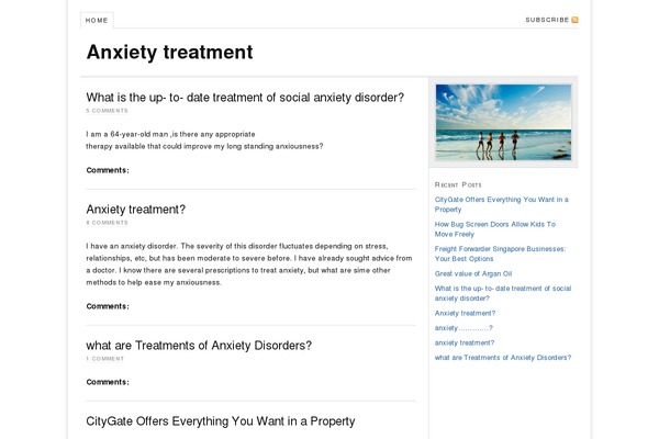 Default theme site design template sample