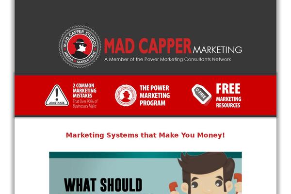 madcappermarketing.com site used Clienttech