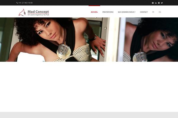 madconcept.ch site used Formationpro