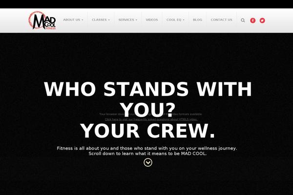 Mcf theme site design template sample