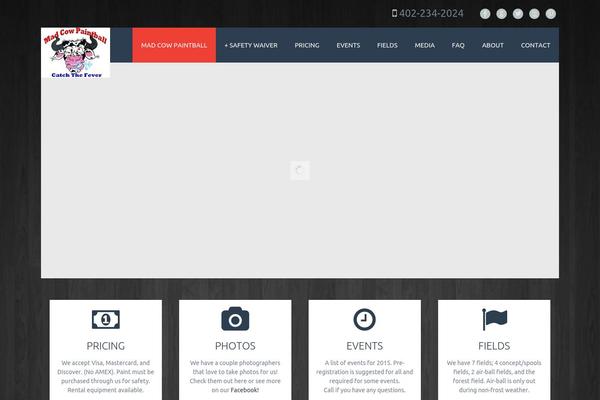 Tisson theme site design template sample