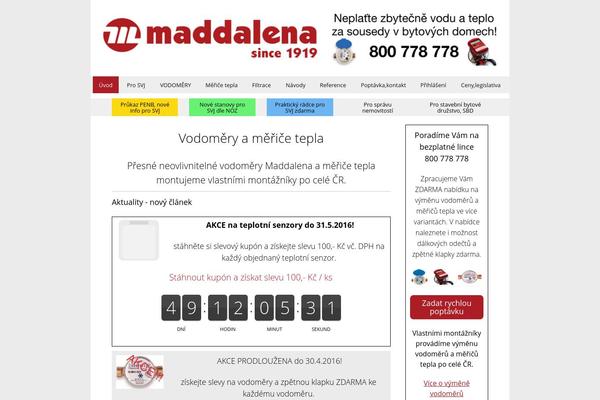 MioWeb theme site design template sample