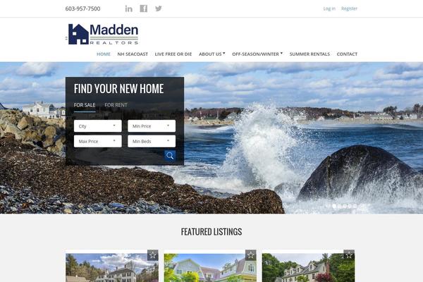 Chicago theme site design template sample