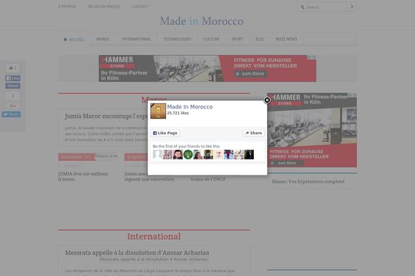 TechNews theme site design template sample