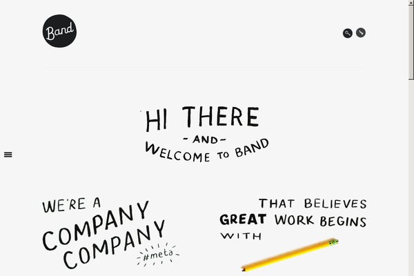 One theme site design template sample