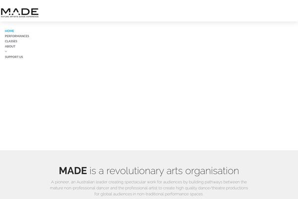 Pro theme site design template sample