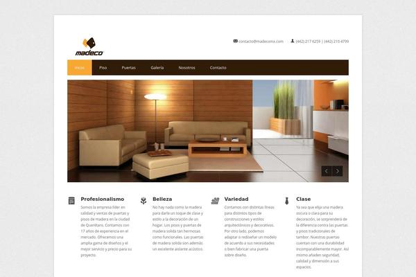 Centum theme site design template sample
