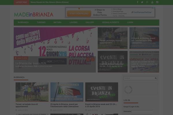 Site using Event post plugin