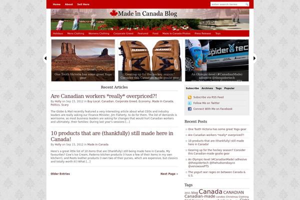 WP-MediaMag theme site design template sample