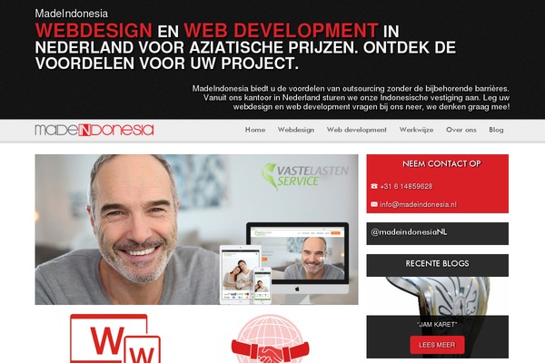 Site using Responsive WordPress Slider - HG Slider plugin