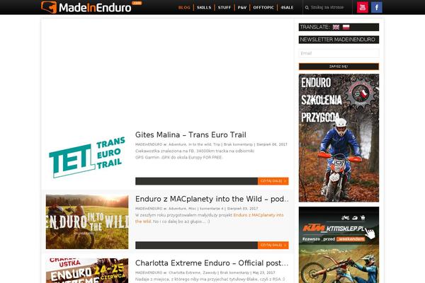 Berry theme site design template sample