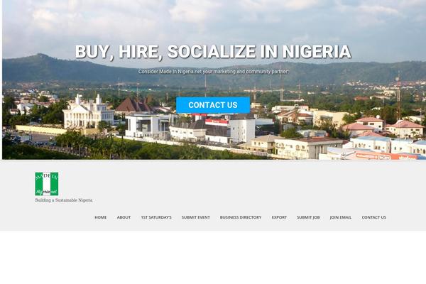 SKT White theme site design template sample