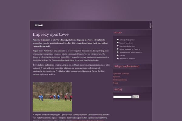Cion theme site design template sample