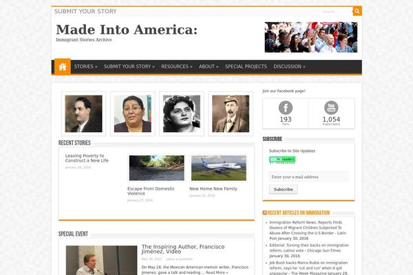Site using wordpress responsive thumbnail slider plugin