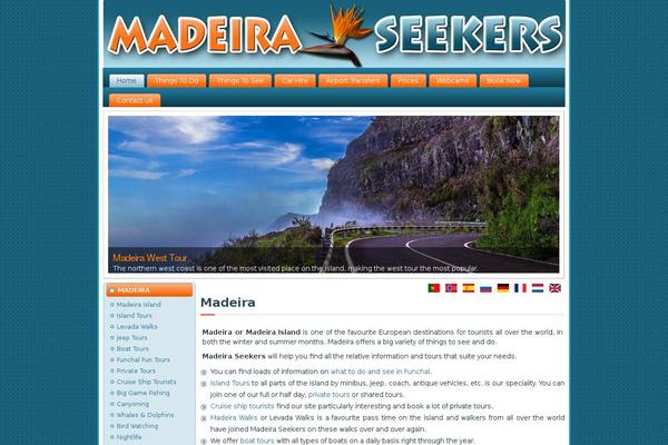 madeira theme websites examples